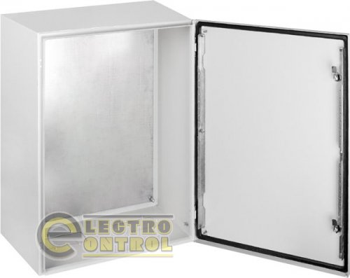 Корпус металевий e.mbox.industrial.p.80.65.25z IP65 з монтажною панеллю (800х650х250)