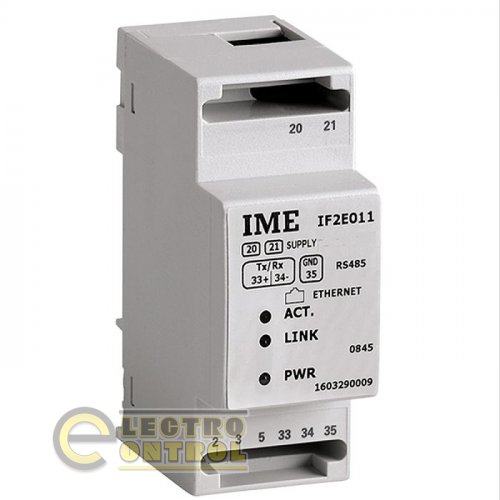 IF2E011 Концентратор-преобразователь импульсных сигналов RS485/Ethernet Вх.пит.80…270 Вac/110…300 Вdc