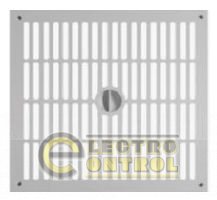 Решётка для колодца кабельного, 300х300, сіра