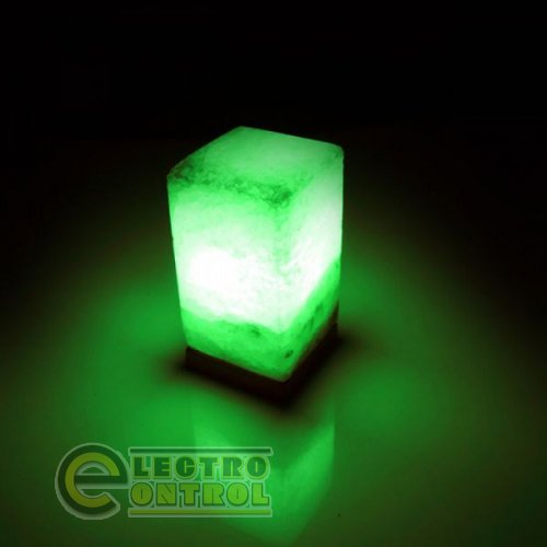 Соляная лампа SALTKEY BLOCK (green)