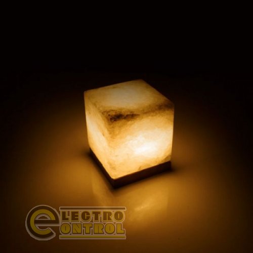 Соляна лампа SALTKEY CUBE (Куб) (звичайна 3,5-4 кг