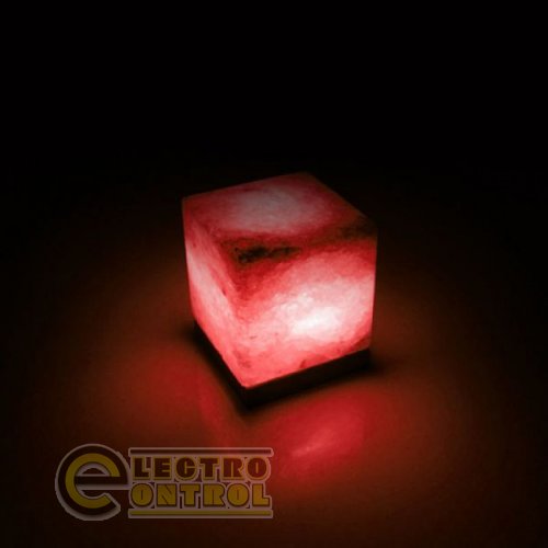 Соляная лампа SALTKEY CUBE (Куб)(red)