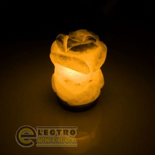 Соляная лампа SALTKEY ROSE (Роза) обычная 5,5 кг