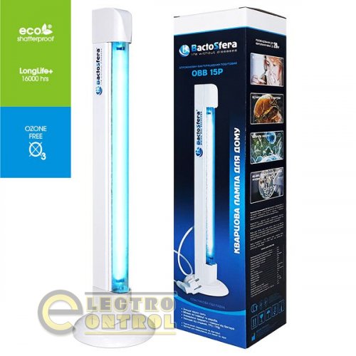 Облучатель бактерицидный бытовой OBB 15P ECO