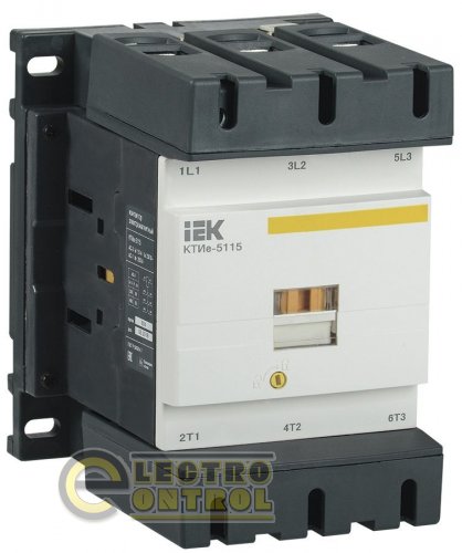 Контактор КТИе-5115 115А 400В/АС3 УЕК