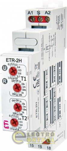 Імпульсне реле ETR-2H 12-240V AC/DC (1x16A_AC1) 2473073