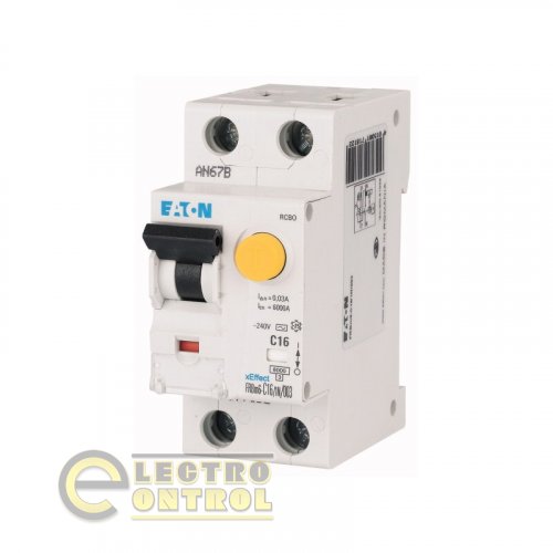 Дифференциальный автоматический выключатель 4A; 30 мА; B-LS-Char; 1p+N; FI-Char: A (FRBm6-B4/1N/003-A)