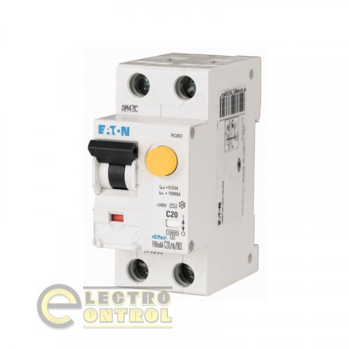 Дифференциальный автоматический выключатель  FI/LS; 4A; 30 мА; хар-ка-C; 1p+N; FI-Char: AC (FRBmM-C4/1N/003)