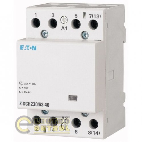 Модульный контактор  Z-SCH230/63-04, 63A, 4NC, 230В, 50Гц
