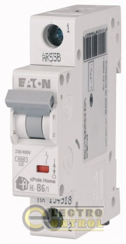 Автоматичний вимикач Eaton HL C 50А 1p 194736