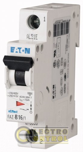 Автоматичний вимикач Eaton FAZ S 25А 1p 278614