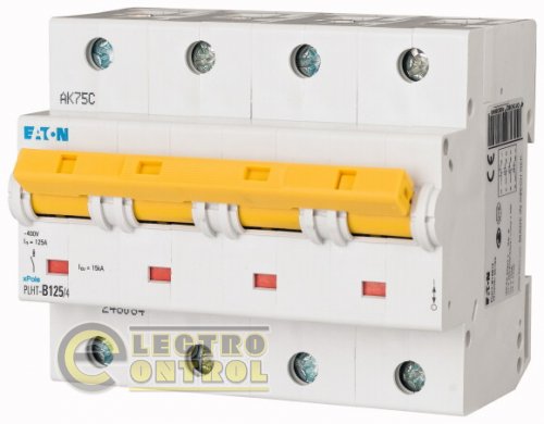 Автоматический выключатель Eaton PLHT C 125А 4p 248093