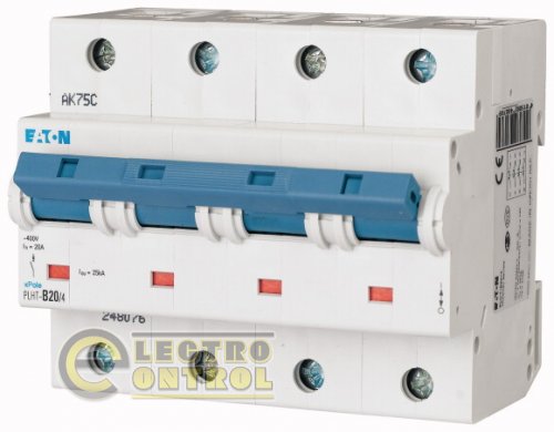 Автоматический выключатель Eaton PLHT C 20А 4p 248085