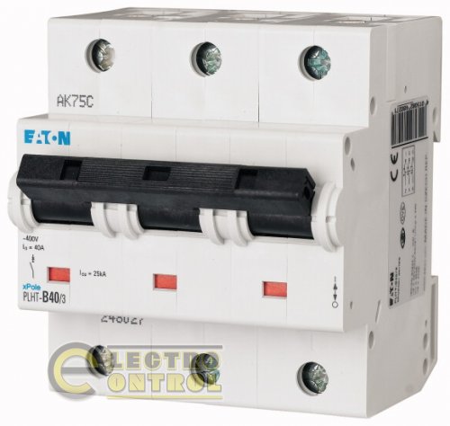 Автоматический выключатель Eaton PLHT C 40А 3p 248036