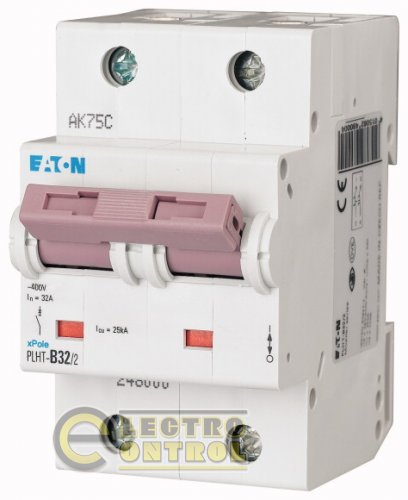 Автоматический выключатель Eaton PLHT B 32А 2p 248000