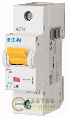 Автоматический выключатель Eaton PLHT B 25А 1p 247973