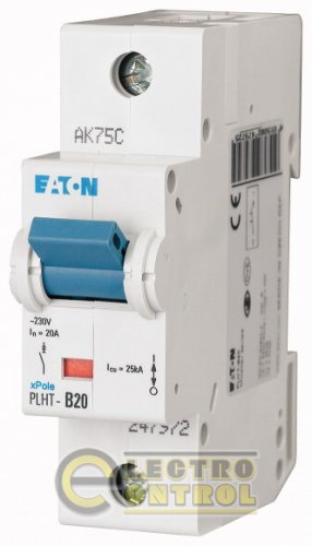 Автоматический выключатель Eaton PLHT C 20А 1p 247981