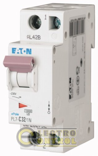 Автоматический выключатель PL7-C32/1N