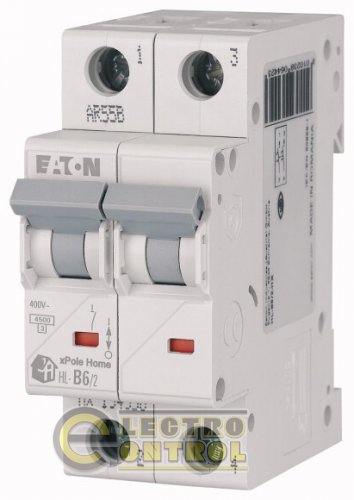 Автоматический выключатель Eaton HL C 50А 2p 194776