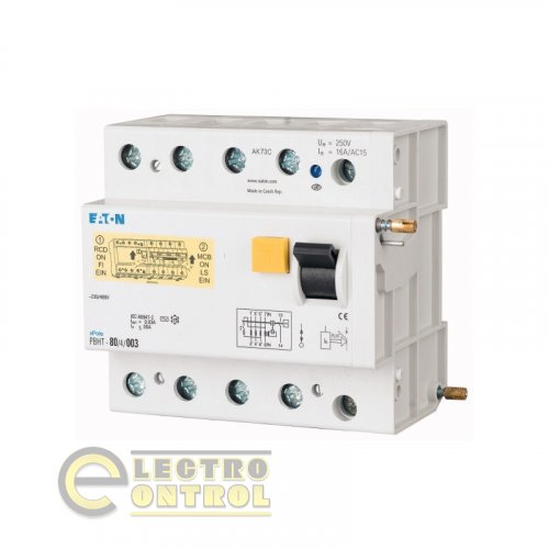 Расцепляющий модуль FI для PLHT, 80A, 4-пол., 300 мА, тип a (PBHT-80/4/03-A)