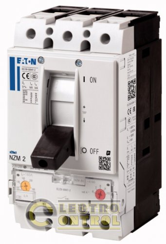 NZMB2-A250 - Автоматичний вимикач 250А, 3 полюса, вимкнути.здатність 25ка, діапазон уставки 200…250А