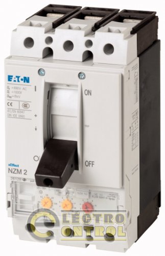 NZMH2-ME220 - Автоматический выключатель защиты двигателя 220А, 3 полюса, откл.способность 150кА, электронный расцепитель,