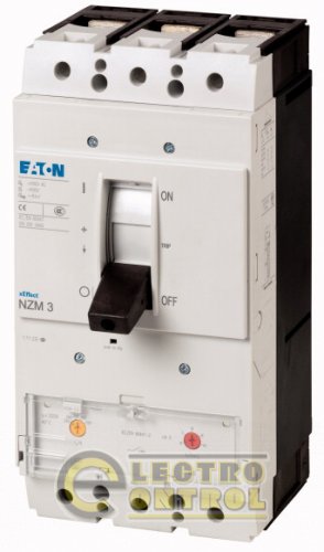NZMH3-A320 - Автоматический выключатель 320А, 3 полюса, откл.способность 150кА, диапазон уставки 250…320А NZMH3-A320 - Автоматический выключатель 320А, 3 полюса, откл.способность 150кА, диапазон уставки 250…320А
