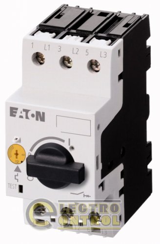 PKZM0-4 - Автоматический выключатель защиты двигателя 4А, 3п., откл.сп. 150кА, диапазон уставки 2,5...4А