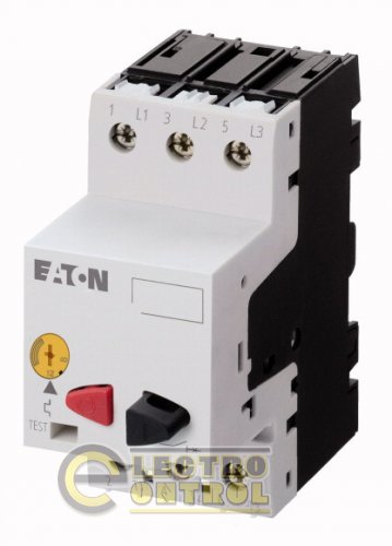 PKZM01-0,63 - Автоматичний вимикач захисту двигуна 0,63А, 3п., вимкнути.сп. 50ка, діапазон уставки 0,4...0,63А