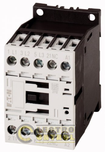 DILM15-01(220V50/60HZ) - Силовой контактор; 3-полюсный + 1 размыкающий контакт; 7,5 кВт/400 В/AC3