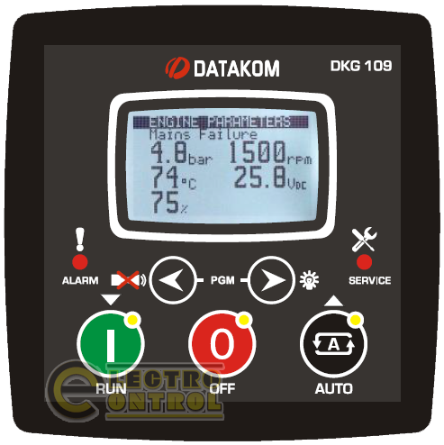 DATAKOM DKG-109-J Контроллер автоввода резерва с портом J1939
