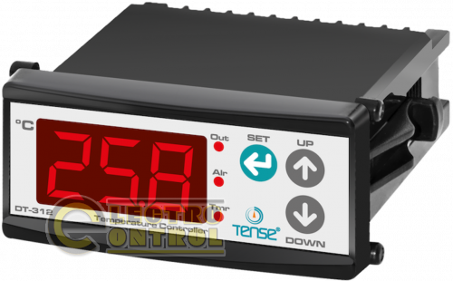 Терморегулятор реле контроля температуры монтаж в щит или на корпус диапазон -20+100°C