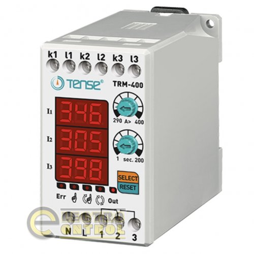 Реле контроля тока электронное максимального тока 3х фазное 290-400A