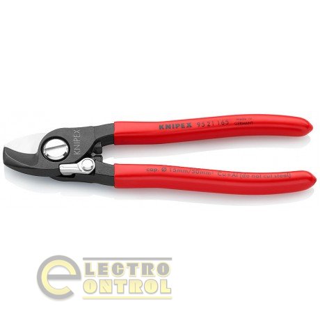 Ножиці для різання кабелів із що розкриває пружиною KNIPEX 95 21 165