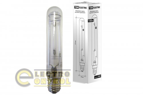 Лампа натриевая высокого давления ДНаТ 100 Вт Е40 TDM