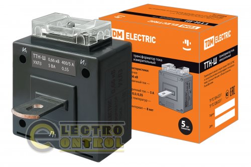 ТТН-Ш 400/5- 5VA/0,5S TDM* ТТН-Ш 400/5- 5VA/0,5S TDM*