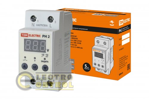 РН 2 63А-220В (LED-дисплей) TDM