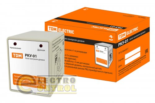 РКУ-01-1нас/1рез/2ур/3датч-230В-8Ц (без датчиков) TDM РКУ-01-1нас/1рез/2ур/3датч-230В-8Ц (без датчиков) TDM