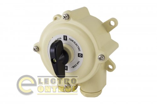 Пакетний вимикач ПВ2-40 2П 40А 220В IP56 TDM
