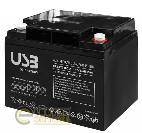 Акумуляторна батарея 12V 40Ah, AGM