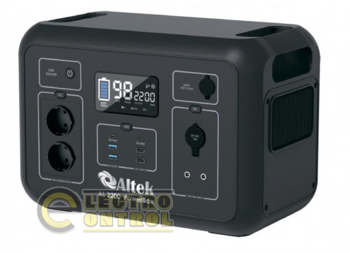 Портативная зарядная станция ALTEK PowerBox AL 2200 (2131 Вт·час)