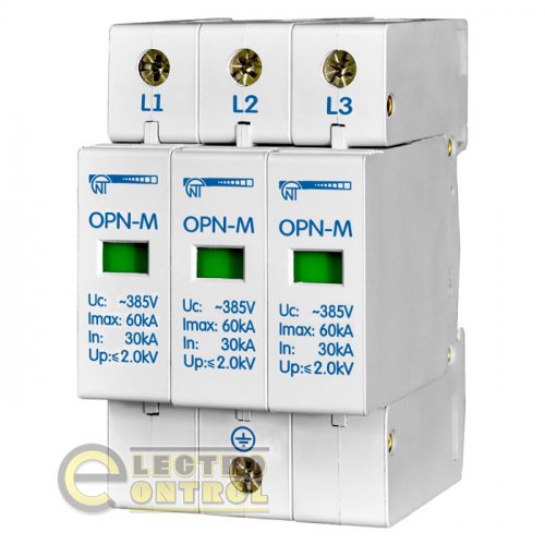 Ограничители импульсных перенапряжений ОПН-М (3S) 30KA