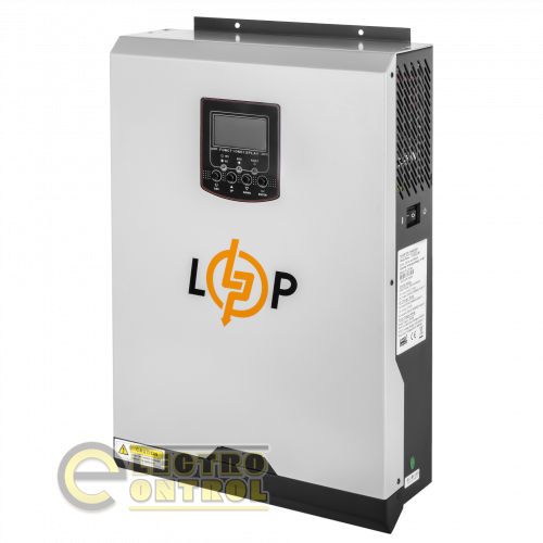 Гібридний сонячний інвертор (ДБЖ) LogicPower LPW-HY-3522-3500VA (3500Вт) 24V 100A MPPT 120-450V