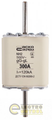 Предохранитель Аско-Укрем A0050010043 ножевой с плавкой вставкой NH2 300A gG