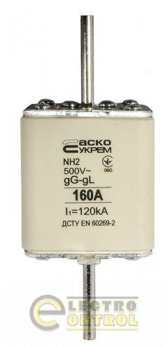 Предохранитель Аско-Укрем A0050010034 ножевой с плавкой вставкой NH2 160A gG