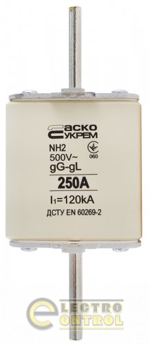 Предохранитель Аско-Укрем A0050010035 ножевой с плавкой вставкой NH2 250A gG
