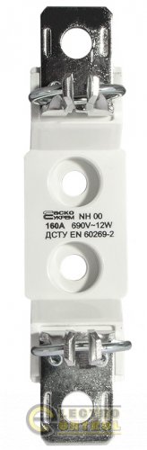 Держатель предохранителей Аско-Укрем A0050020007 NH00 (max. 160A) белый