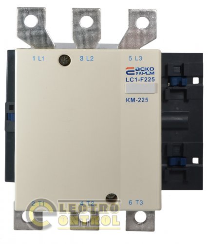 Контактор Аско-Укрем A0040020013 KM 225 М7 230В (LC1-F225)