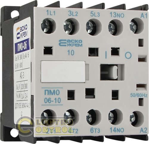 Пускатель Аско-Укрем A0040010159 ПМ 0-16-10 F7 110В (LC1-K1610)