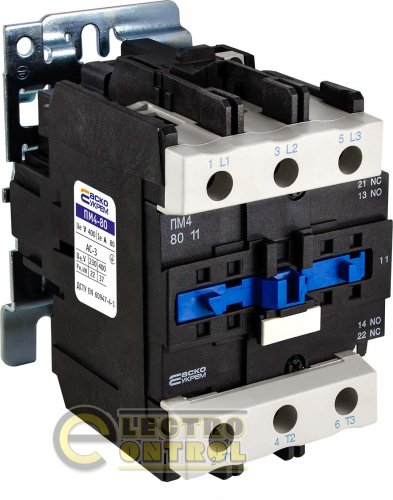 Пускатель Аско-Укрем A0040010085 ПМ 4-80 Q7 400B (LC1-D8011)